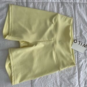 Yellow Women's Shorts